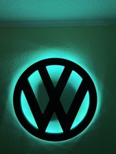 Logo mit led wand - led,