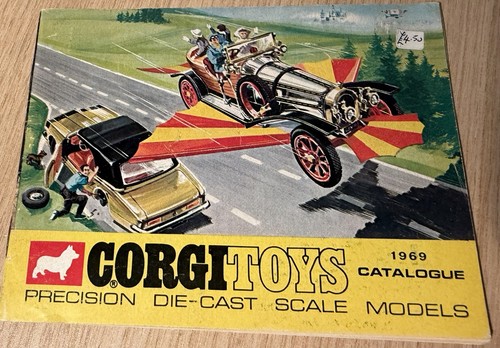 Vintage corgi toys katalog - vintage,