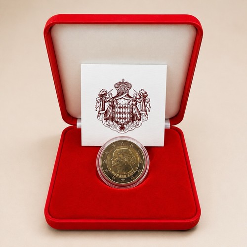 Euro gedenkmünze monaco - 2,