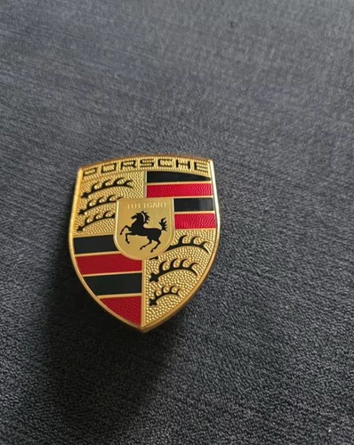 Porsche emblem logo - logo, metall
