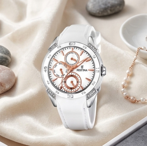 Festina trend ceramic damenuhr - trend,