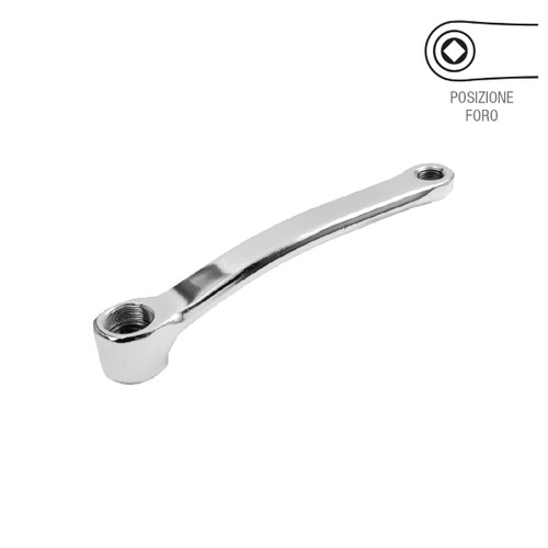 Kurbel links easy stahl - links,