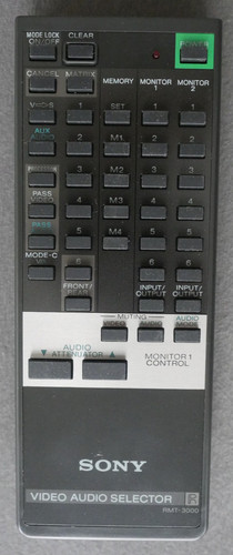 Sony rmt 3000 - rmt-3000, fernbedienung