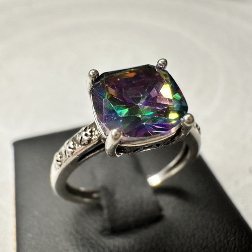 925 sterling silber ring - silber, –