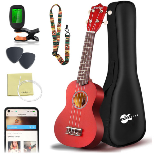 Everjoys sopran ukulele - ukulele, 21