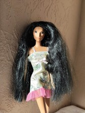 Alte Pocahontas Barbie traumhaft schönes Haar Mattel 90er Vintage