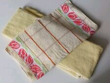 Set Handtücher Frottee Handtuch Badetuch Gelb