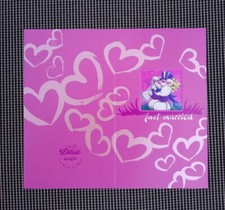 Wunderschöne DIDDL Postkarte 20 cm x 11,5 - unbenutzt /Hochzeit - Just married 