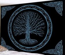 Die Wikinger alten skandinavischen nordischen Wandtuch Wand deko/Frau/Mann/Mode