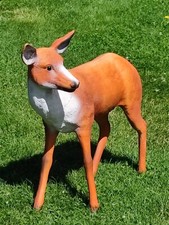 Reh lebensgroß Garten Deko