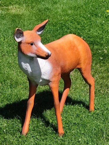 Reh lebensgroß garten deko - reh,
