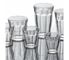 6x Duralex Picardie Gläser Trinkglas Glas temperiert 25 cl aus Frankreich