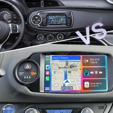 Für Toyota Yaris 2011-2018 Apple Carplay Autoradio Android 15 GPS WIFI FM RDS BT