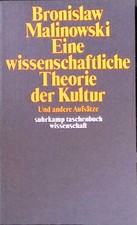 Eine wissenschaftliche Theorie der Kultur und andere Aufsätze. Suhrkamp-taschenb