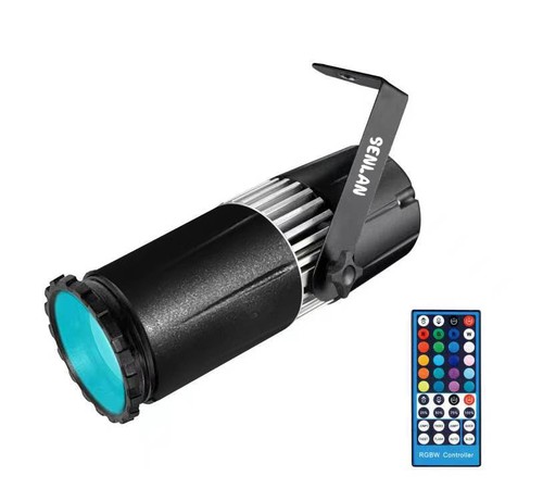 Led pinspot light 15w rgbw - led,