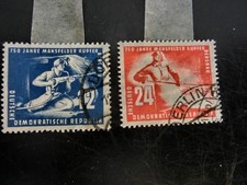 Briefmarke ddr gestempelt minr - briefmarke,