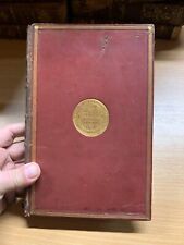 *RARE* 1849 "HISTORY OF THE REBELLION & CIVIL WARS OF ENGLAND" VOL 5 BOOK (P6)