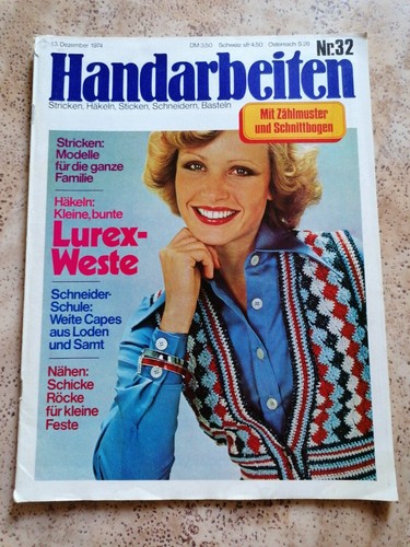 Handarbeitsheft handarbeiten - handarbeitsheft,