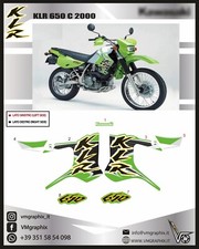 KLR 650 C 1996 2001 AUFKLEBER