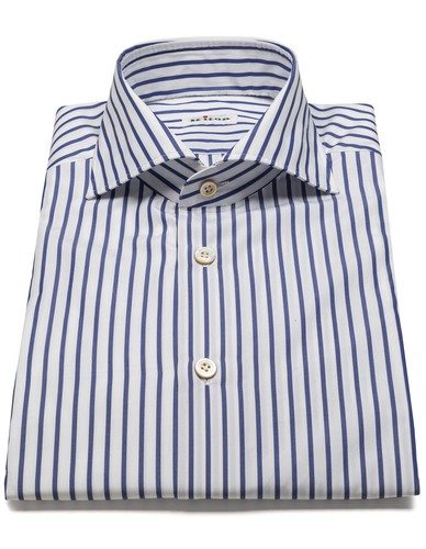 Kiton hemd dunkelblau - kiton,