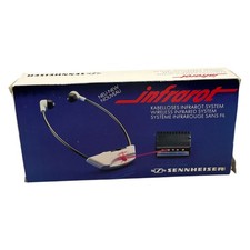 Sennheiser Infrarot E 90 Kabellose Kopfhörer In Ear System TV Hörverstärker Set