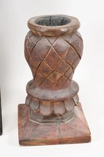 Holz-Gefäß Indonesien