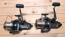 2 × Shimano Big Baitrunner LC Long Cast Freilaufrollen Karpfenrollen Angelrollen