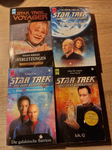 Star trek buchpaket sammler - star,