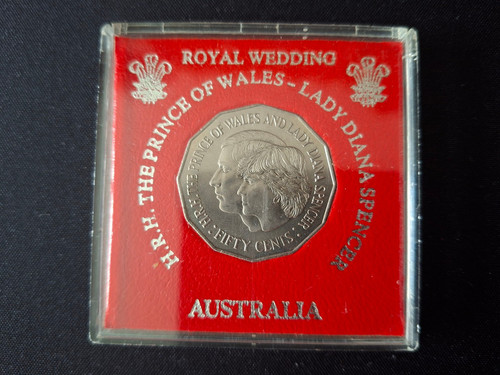 Royal wedding 1981 cents - 50,