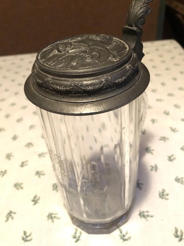 Schöner alter glaskrug - alter,