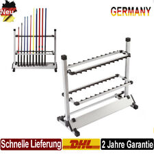 24 Ruten Rutenst?nder Angelruten Stark Aluminium Rutenhalter Angeln Halterung