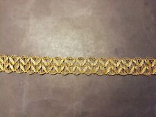 (€4,00/m) antike Brokatborte Gold Borte alte Borte Goldborte Goldspitze