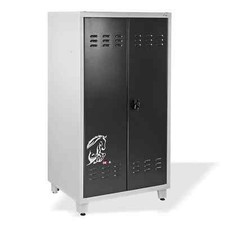 Sattelschrank Kentucky Sattelspind Stallspind für 2 Pferde-Sättel