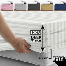 30cm spannbettlaken extra tief - 30cm,