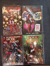 4 harley quinn , suicide squad comic comicbände