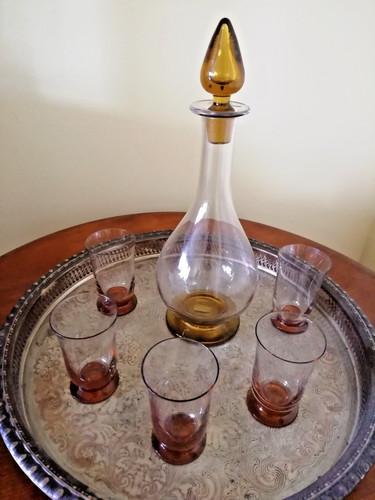 Vintage likörservice sherry - vintage,