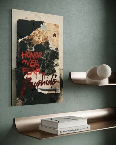 Leinwand bild samurai - samurai, krieger