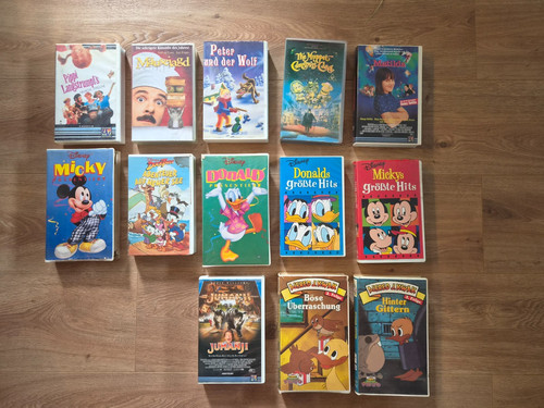 Walt disney vhs kassetten - 13,
