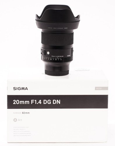 Sigma art 20mm dg dn - 20mm, 1.4