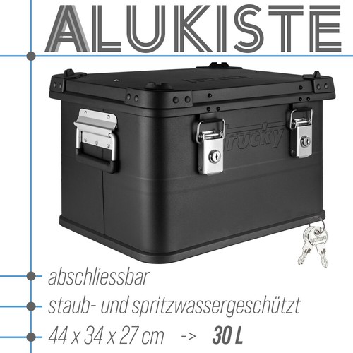 Aluminium box mit - aluminium,