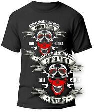 Biker T-Shirt Intruder Tuning Mann Motorrad Shirt Zubehör Treffen Spruch lustig