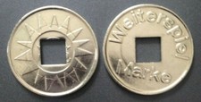 Token weiterspielmünze - x,