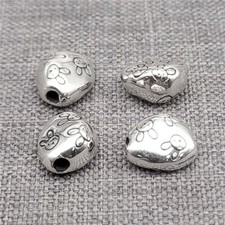 4 Stück 925 Sterling Silber