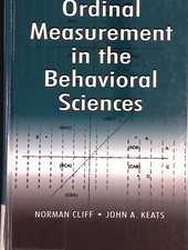 Ordinal measurement the - in,