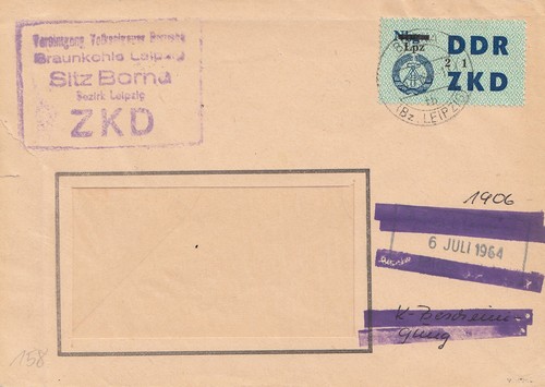 Bergbau ddr zkd - zkd, vvb