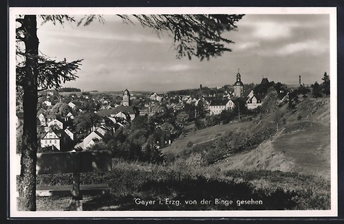 Ansichtskarte geyer erzg - ansichtskarte,
