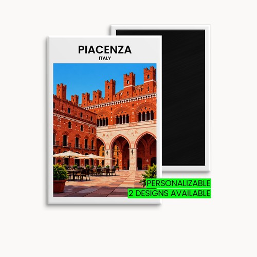 Piacenza kühlschrankmagnet - piacenza,