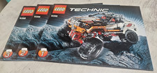 Lego Technik 4 x 4 Crawler 9398  alle 3 Bauanleitungen gebraucht ohne Steine