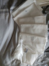 Seidenschal Seidenmalerei 140 X 45 Weiss