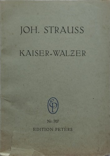 Kaiser walzer partitur f - kaiser-walzer.,